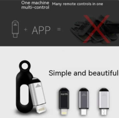 Infrared Remote Control Transmitter for Smartphone – Universal IR Blaster for TV, AC & Home Appliances (iOS & Android)