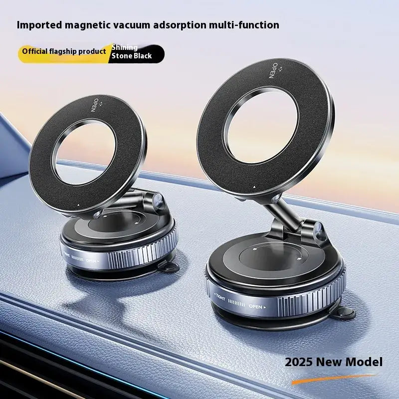 Adjustable Magnetic Car Phone Mount – Strong Dashboard Grip for iPhone & Android, No-Slip Non-Scratch Design